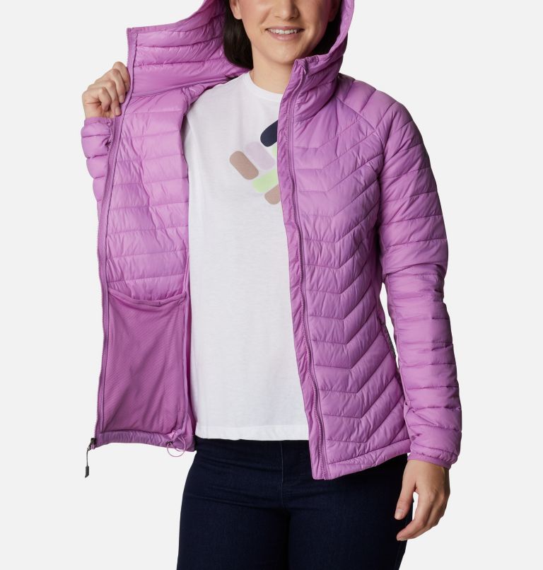 Powder Pass Hooded Jacket | 605 | S, Color: Blossom Pink, image 5