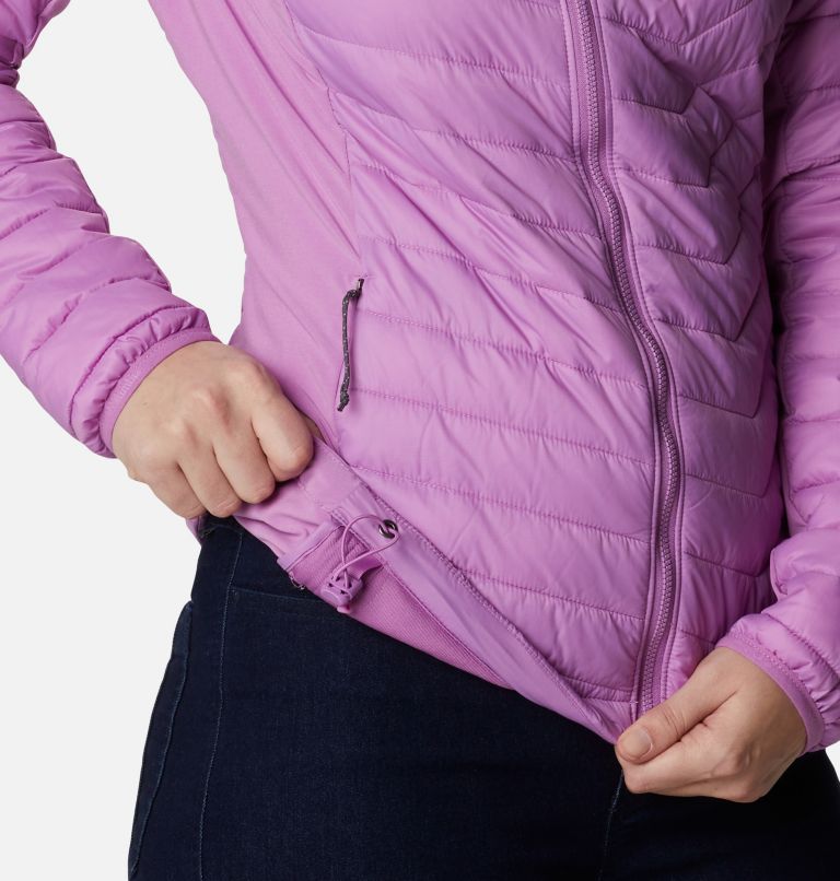 Powder Pass Hooded Jacket | 605 | S, Color: Blossom Pink, image 6