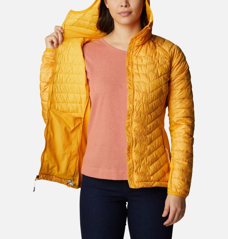 Columbia powder pass hooded jacket outlet womens