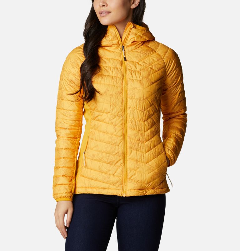 Columbia powder pass hooded cheap jacket womens