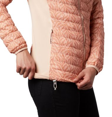 columbia women's powder pass hooded jacket