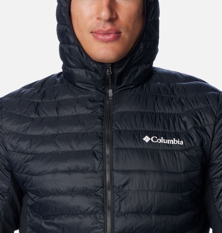 Men's hybrid hotsell down jacket