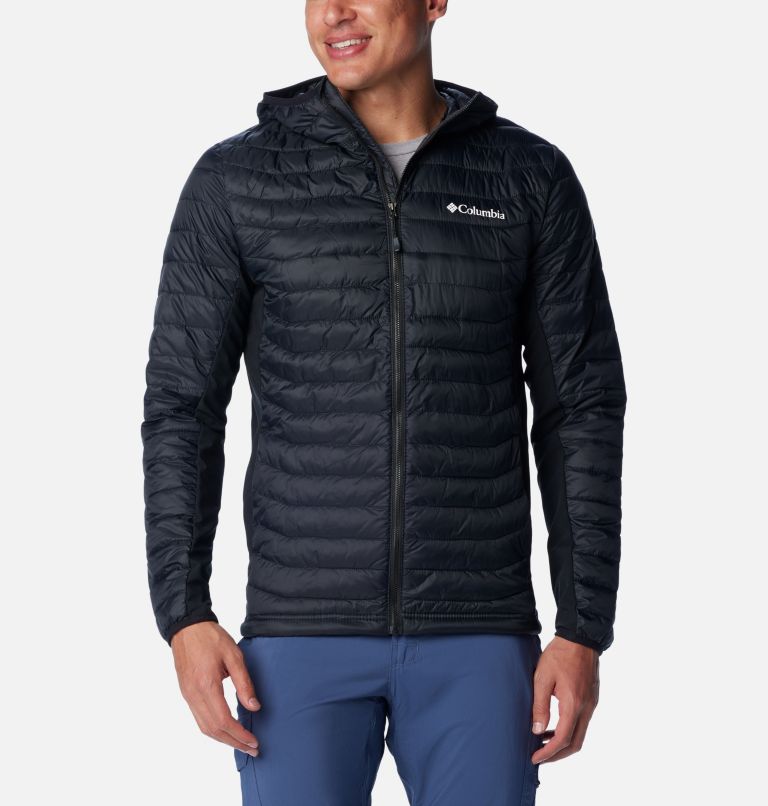 Men's syrround hybrid outlet hoody jacket