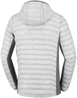 Chaqueta h&iacute;brida con capucha Powder Pass&trade; para hombre Powder Pass&trade; Hooded Jacket | 019 | L, Cool Grey Heather, Graphite, back