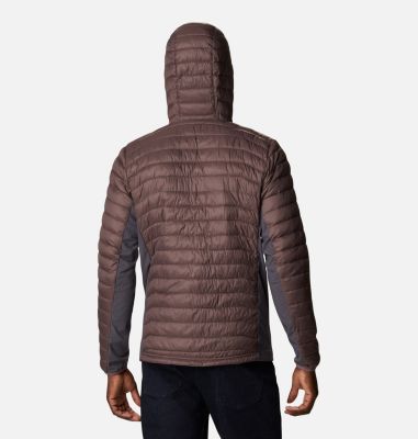 Men's Powder Pass&trade; Hybrid Down Jacket Powder Pass&trade; Hooded Jacket | 019 | XL, Basalt, Timber, back