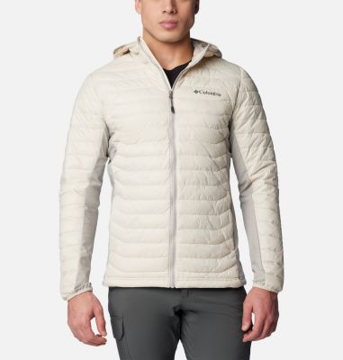 Columbia Men's Platinum Peak Hooded Jacket - L - White