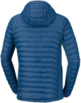 Men's Powder Pass&trade; Hybrid Down Jacket Powder Pass&trade; Hooded Jacket | 019 | XL, Carbon, back
