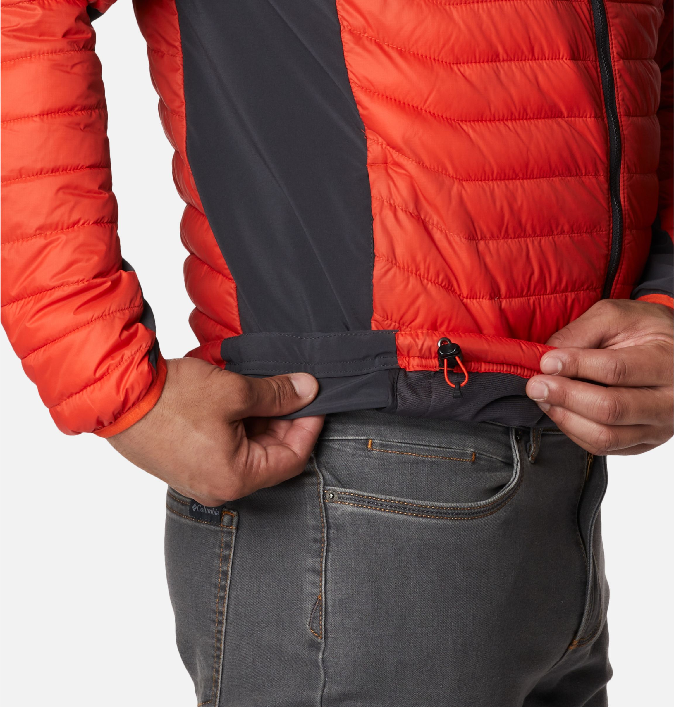 Men s Powder Lite Hybrid Hooded Jacket Columbia Sportswear