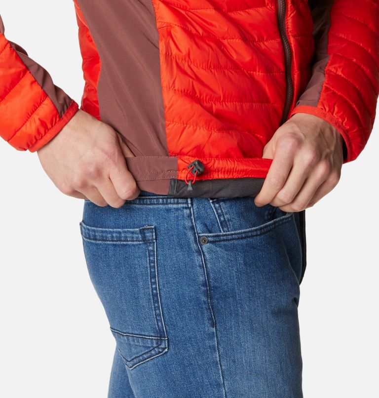 Powder Pass Hooded Jacket | 839 | M, Color: Spicy, Light Raisin, image 6