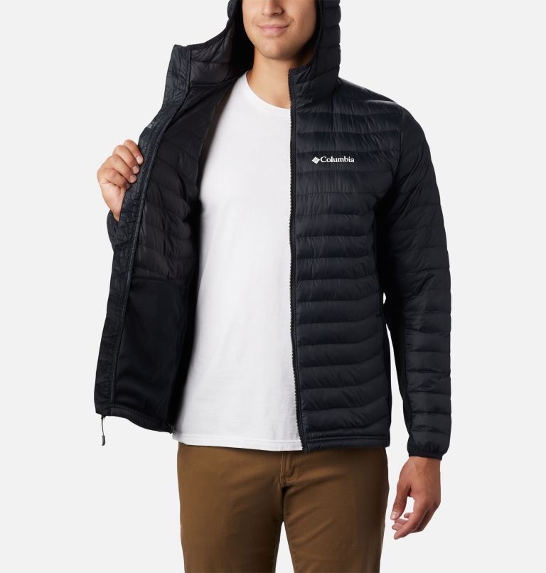 Powder pass store hooded jacket