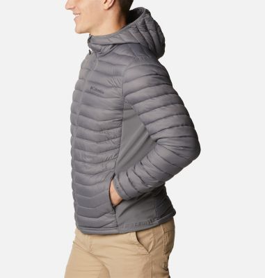 columbia men's powder pass hooded jacket