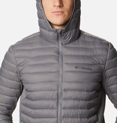 columbia men's powder pass hooded jacket