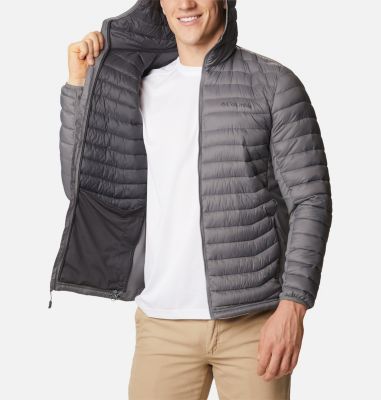 columbia men's powder pass hooded jacket