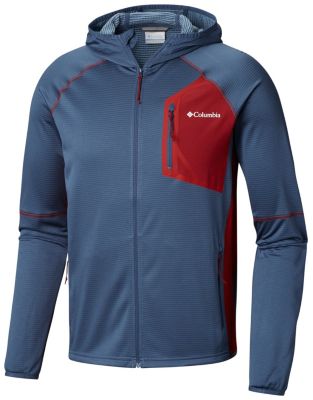 Men&rsquo;s Triple Canyon&trade; Hooded Fleece Triple Canyon&trade; Hooded Fleece | 478 | L, Dark Mountain, Red Element, front