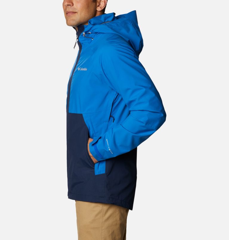 Thumbnail: Men's Evolution Valley Jacket, Color: Bright Indigo, Collegiate Navy, image 3