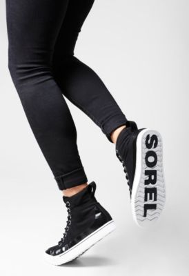 sorel high top sneakers