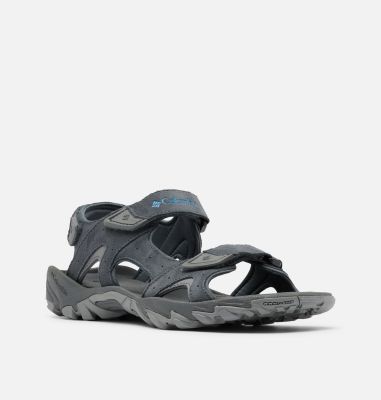 Sandalia Santiam&trade; 3 Strap para hombre SANTIAM&trade; 3 STRAP | 054 | 10, Graphite, Hyper Blue, 3/4 front
