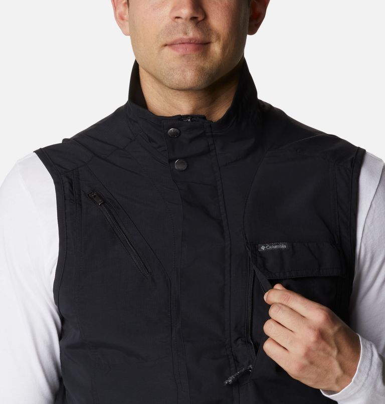 Men's Silver Ridge II Vest, Color: Black, image 4