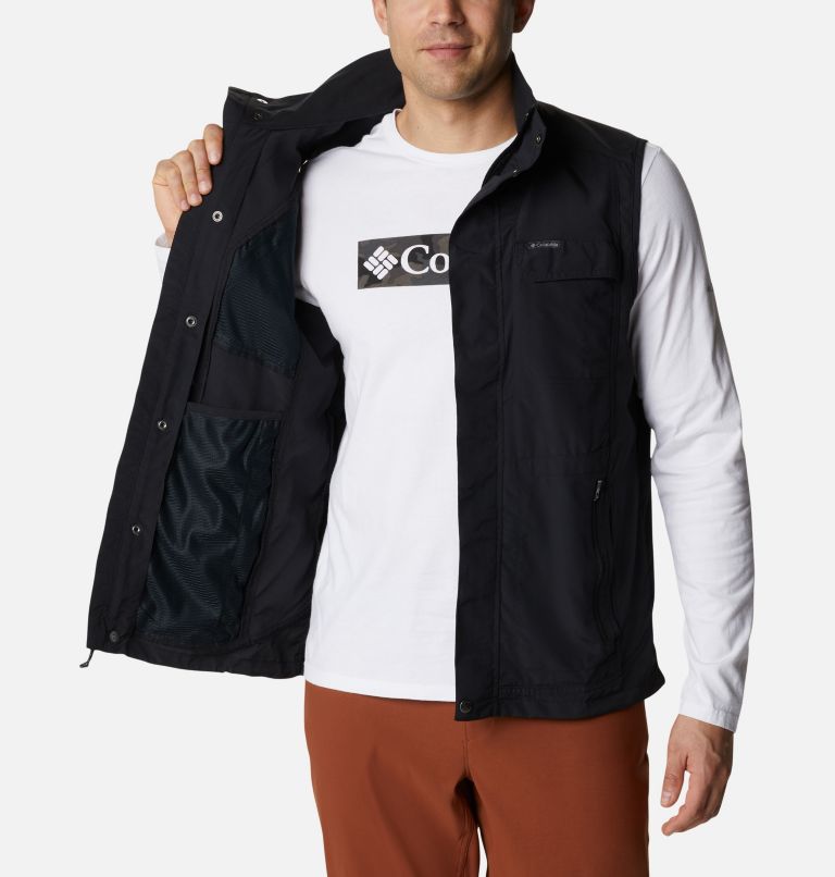 Men's Silver Ridge II Vest, Color: Black, image 5