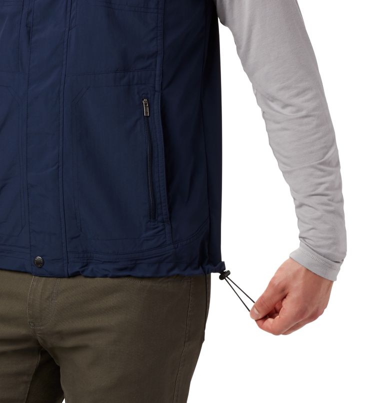 Silver Ridge II Vest | 464 | L, Color: Collegiate Navy, image 4