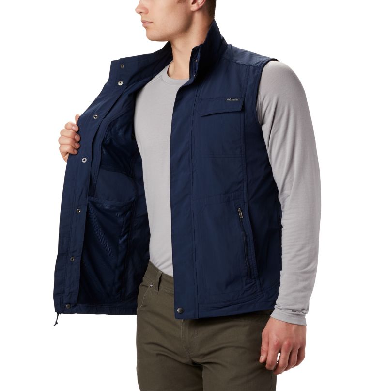 Silver Ridge II Vest | 464 | L, Color: Collegiate Navy, image 6