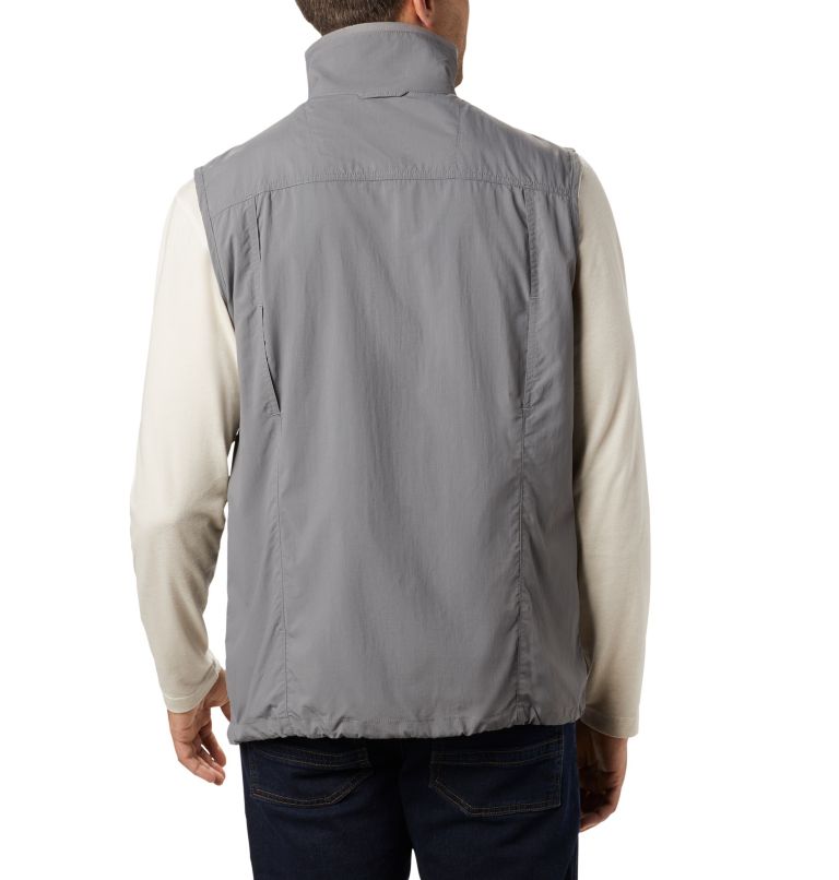 Men's Silver Ridge II Vest, Color: City Grey, image 2