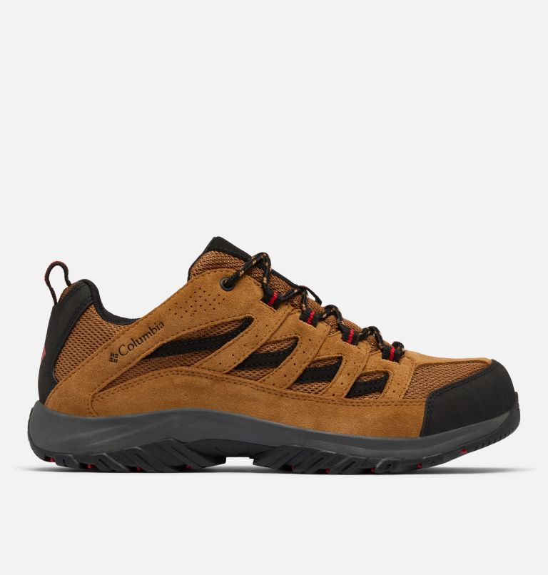 Men's Crestwood Walking Shoe, Color: Camel Brown, Mountain Red, image 1