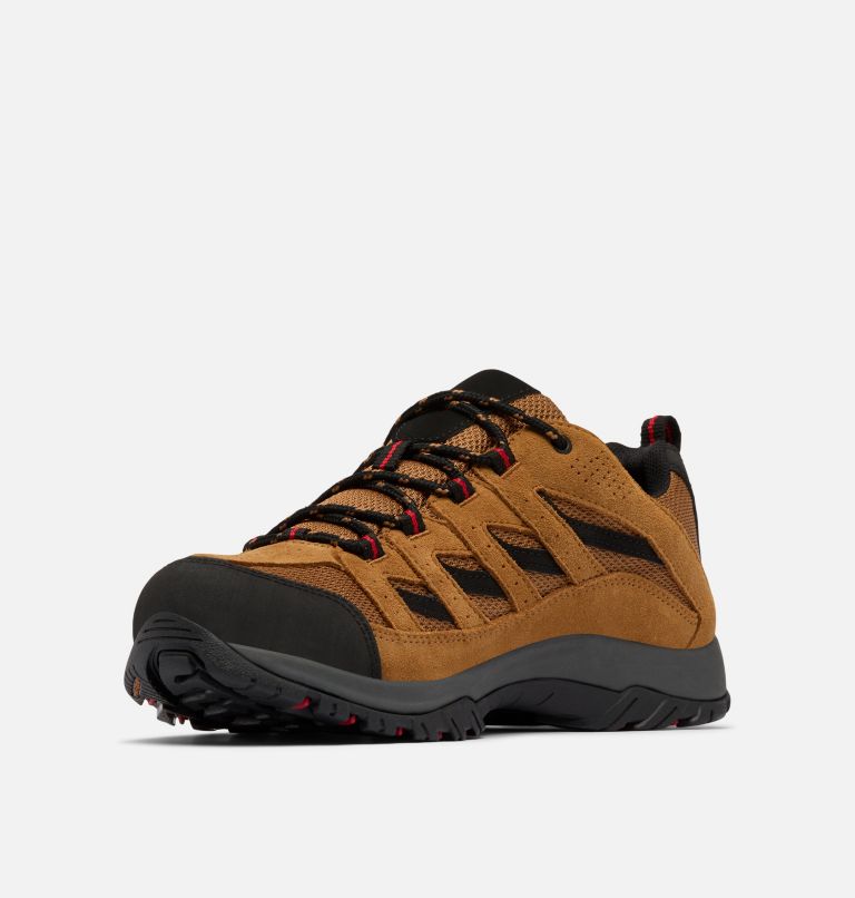 Men's Crestwood Walking Shoe, Color: Camel Brown, Mountain Red, image 6