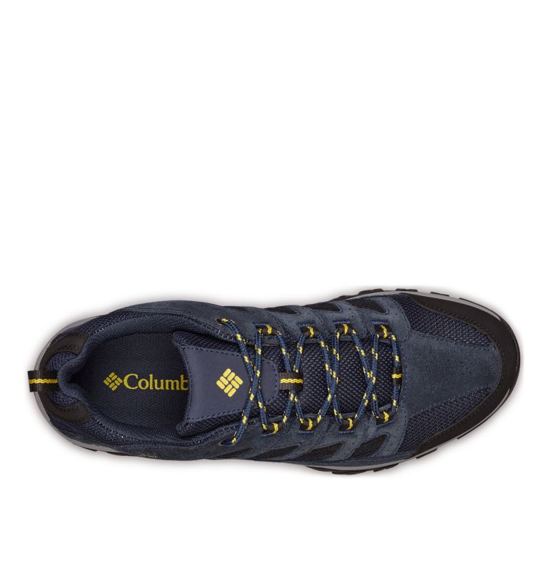 Men's Crestwood Walking Shoe, Color: Collegiate Navy, Antique Moss, image 3