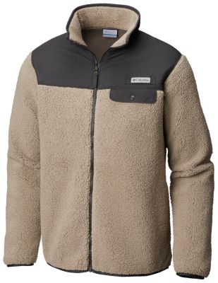 columbia mountain side heavyweight full zip fleece