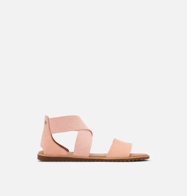 red sorel sandals