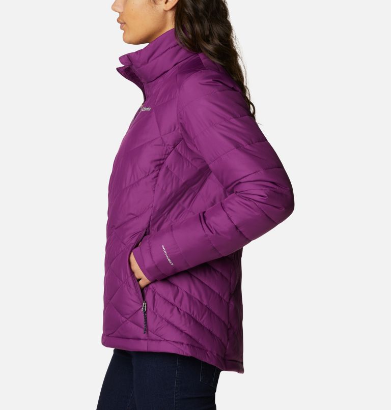 Women's Heavenly Jacket, Color: Plum, image 3
