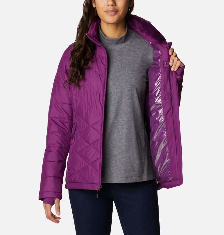 Women's Heavenly Jacket, Color: Plum, image 5