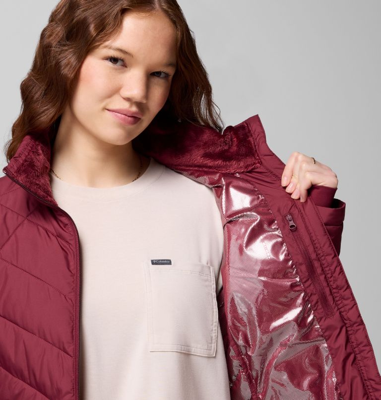 Women's Heavenly Jacket, Color: Rich Wine, image 8