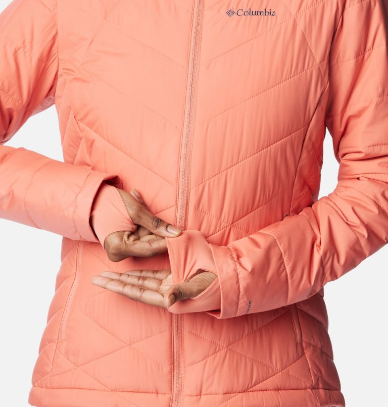 Thumbnail: Women’s Heavenly Jacket, Color: Faded Peach, image 6