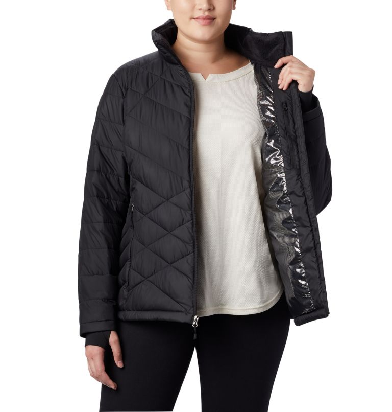 Columbia women's heavenly on sale jacket plus size