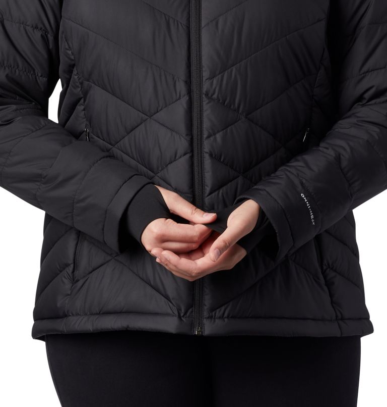 Thumbnail: Manteau Heavenly pour femme - grandes tailles, Color: Black, image 5
