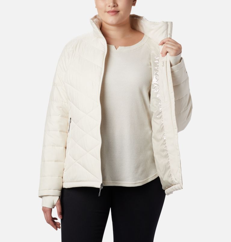 Women’s Heavenly Jacket - Plus Size, Color: Chalk, image 4