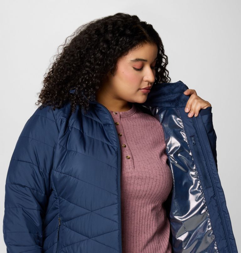Women's Heavenly Jacket - Plus Size, Color: Collegiate Navy, image 7