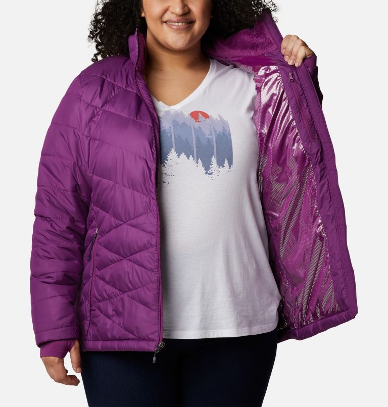 Heavenly Jacket | 575 | 2X, Color: Plum, image 5
