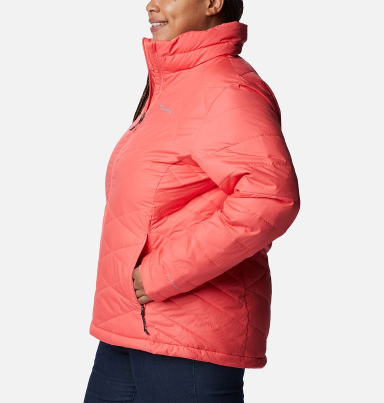 Thumbnail: Women’s Heavenly Jacket - Plus Size, Color: Blush Pink, image 3