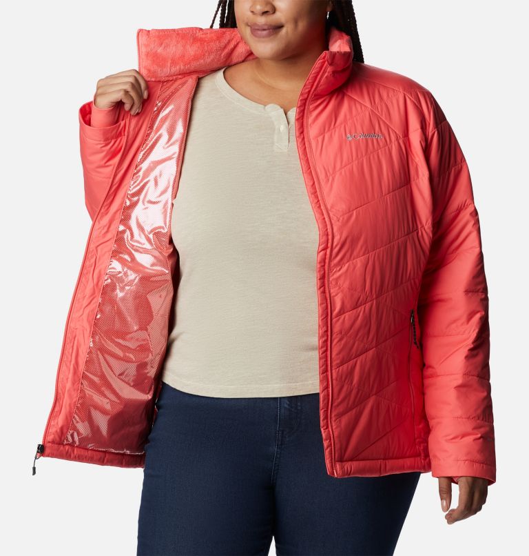 Thumbnail: Women’s Heavenly Jacket - Plus Size, Color: Blush Pink, image 5