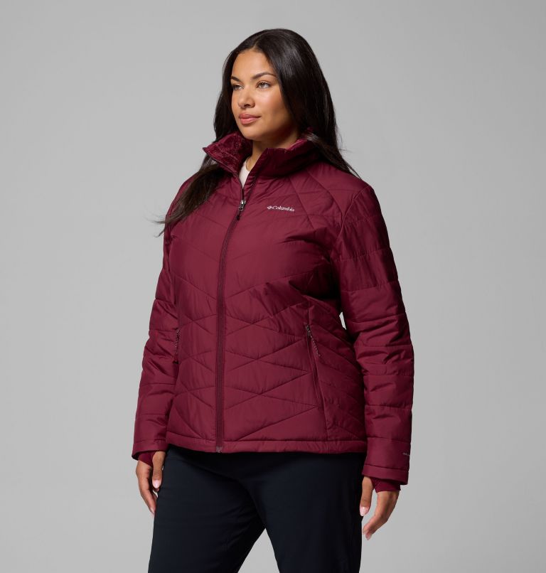 Women's Heavenly Jacket - Plus Size, Color: Rich Wine, image 4