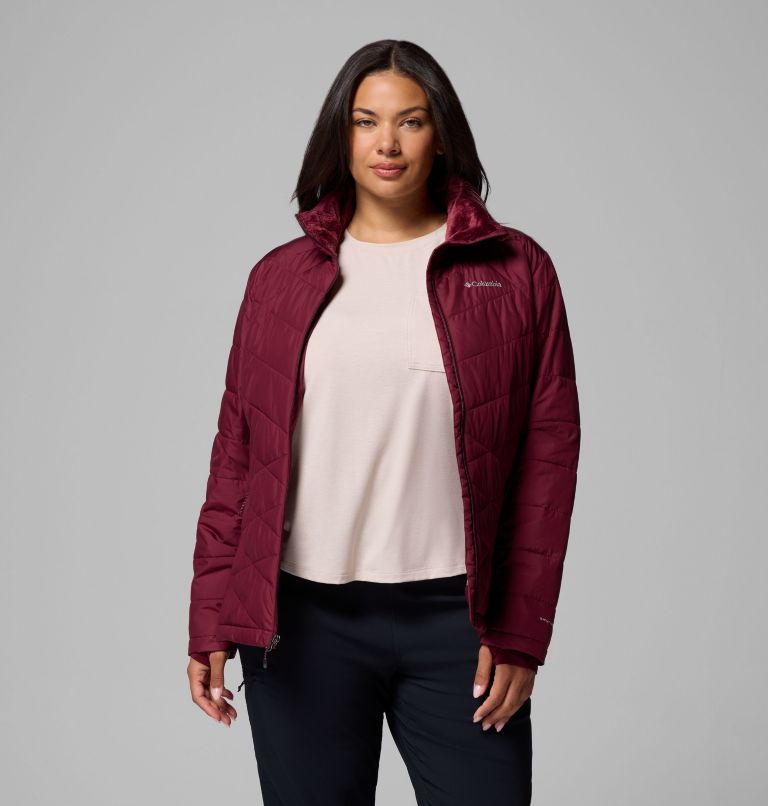 Women's Heavenly Jacket - Plus Size, Color: Rich Wine, image 5