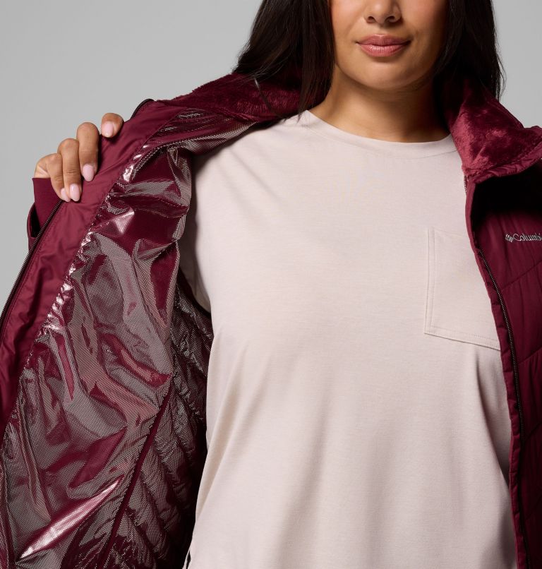 Women's Heavenly Jacket - Plus Size, Color: Rich Wine, image 6