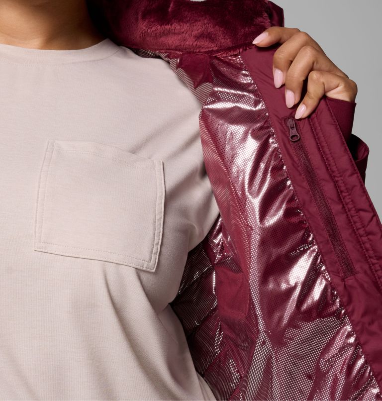 Women's Heavenly Jacket - Plus Size, Color: Rich Wine, image 7