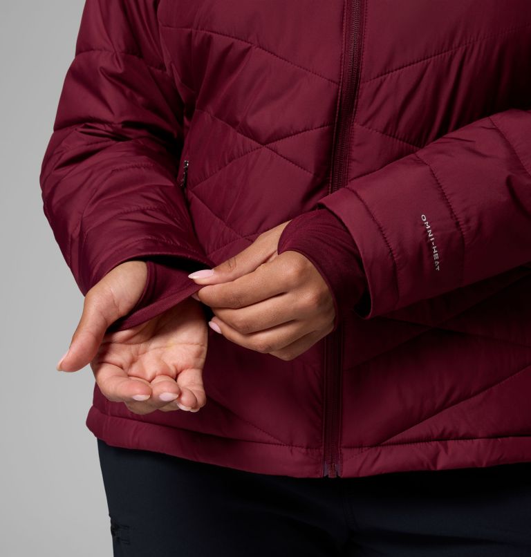 Women's Heavenly Jacket - Plus Size, Color: Rich Wine, image 9
