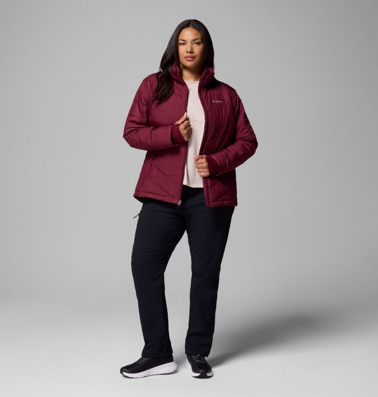 Women's Heavenly Jacket - Plus Size, Color: Rich Wine, image 2