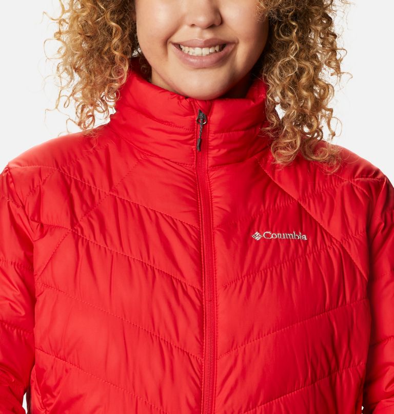 Manteau Heavenly pour femme - grandes tailles, Color: Red Lily, image 4