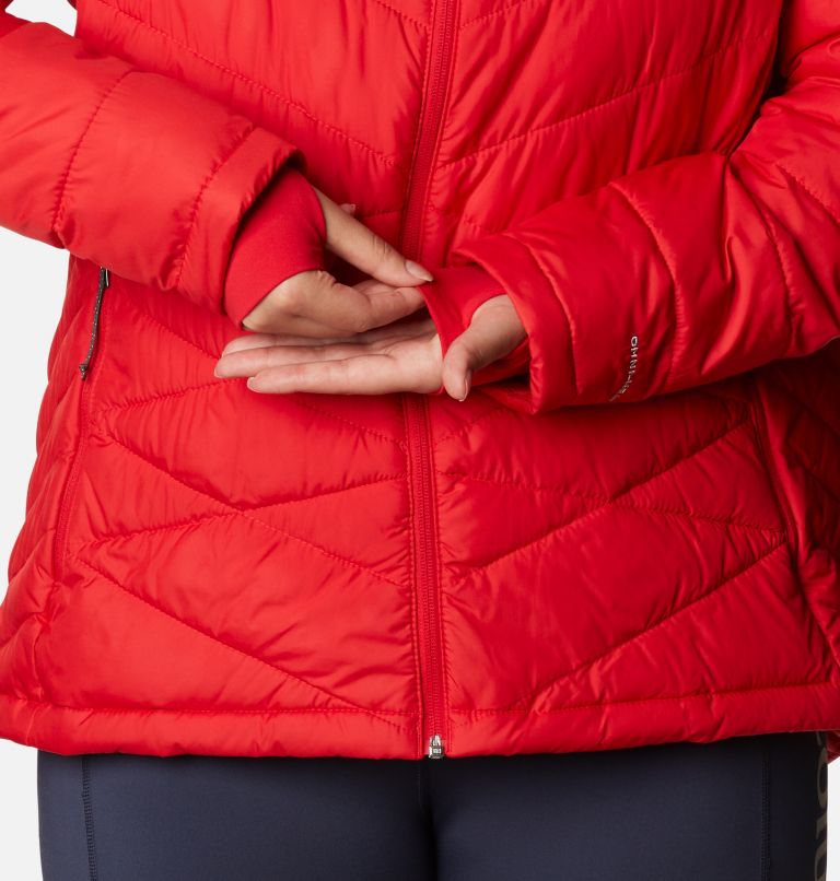 Manteau Heavenly pour femme - grandes tailles, Color: Red Lily, image 6